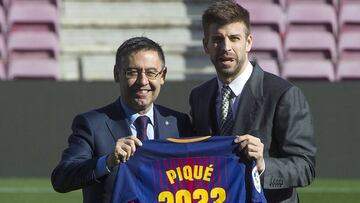 Bartomeu sobre Piqué: "No será su última renovación"