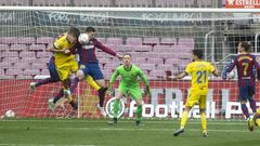 Lenglet salta de cabeza.