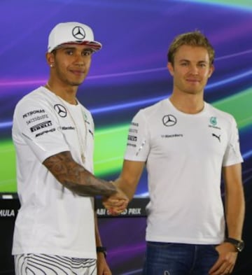 La temporada de la Fórmula 1 se resolverá entre Nico Rosberg y Lewis Hamilton. El Gran Premio de Brasil (13 de noviembre) y el GP de Abu Dhabi (27 de noviembre) cerrarán un calendario dominado por Mercedes. 