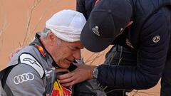 Carlos Sainz protagonista de la novena etapa del Dakar