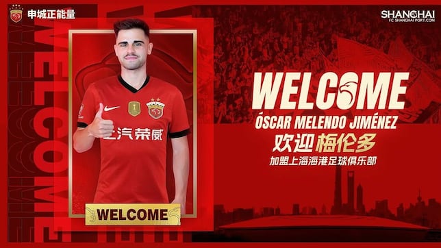 Melendo pone rumbo a China