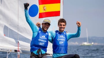 Nicol&aacute;s Rodr&iacute;guez/ Jordi Xammar revalidan el oro en la Copa del Mundo de Miami.