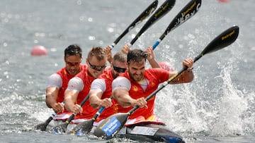 Craviotto, Toro, Cooper y Germade, en acción.