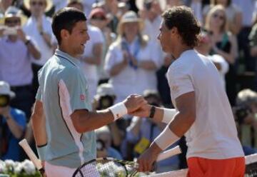 Semifinal de Roland Garros entre Djokovic y Nadal