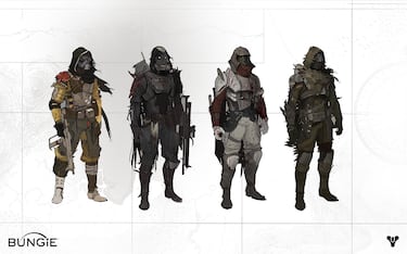 Galería de personajes de Destiny