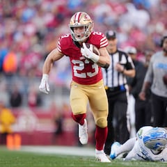 Why does Christian McCaffrey wear no. 23 for the 49ers?