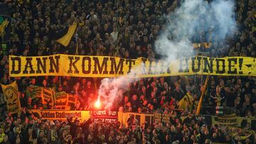Afición del Borussia Dortmund.