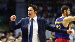 Xavi Pascual dirigi&oacute; al Bar&ccedil;a en todos los playoff de cuartos de final a cinco partidos disputados hasta hoy. Gan&oacute; cinco de ocho.