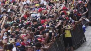 EN EL PUNTO DE MIRA. El equipo Honda se ha fijado en Rins para que sea compañero de Márquez.