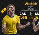 Cádiz CF vs. Málaga CF: horario, TV, pronósticos, estadísticas y clasificación