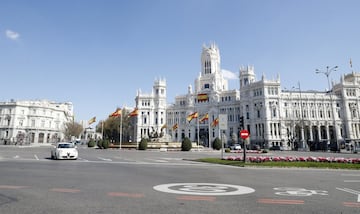 14/03/20 EFECTOS DEL CORONAVIRUS EN EL CENTRO DE MADRID
PLAZA DE LA CIBELES