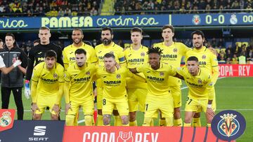 19/01/23 PARTIDO OCTAVOS COPA DEL REY
VILLARREAL CF - REAL MADRID 
FORMACION 