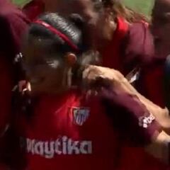 Karen Araya fue la heroína del clásico de Sevilla con este golazo