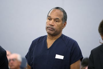 Simpson is sentenced in Las Vegas in December 2008.