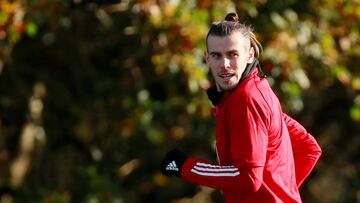 Soccer Football - Euro 2020 Qualifier - Wales Training - The Vale Resort, Hensol, Britain - November 11, 2019 Wales' Gareth Bale during training Action Images via Reuters/Andrew Couldridge