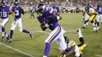 "Hall of Fame Game" 2015 Vikings vs Steelers.