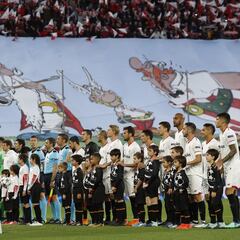 Sevilla-Bayern en imágenes