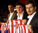 El Atlético presenta a Emre, Cata Díaz y Cebolla Rodríguez