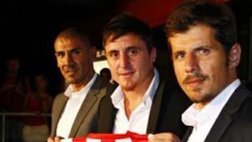 El Atlético presenta a Emre, Cata Díaz y Cebolla Rodríguez