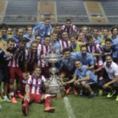 El Atlético de Madrid conquista su noveno Trofeo Carranza