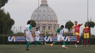 Partido de la Clericus Cup.