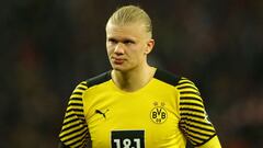 Erling Haaland, jugador del Borussia Dortmund.