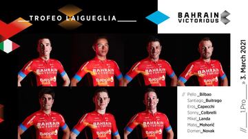 Landa y Bilbao se estrenan en 2021 en el Trofeo Laigueglia