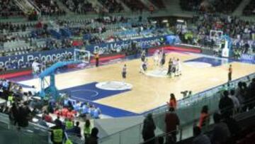 <b>TENSIÓN. </b>En el último partido en la Caja Mágica se escucharon pitos a los jugadores (también aplausos) y protestas por la gestión del club.