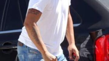 <b>INDISCIPLINADO. </b>Adriano no se entrenó con el Flamengo.