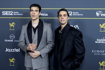 Los Javis, en la alfombra de los Premios Ondas 2024.