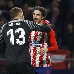 Vrsaljko ya es el mejor asistente por minuto del Atlético