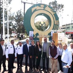 Reinauguran monumento del Mundial 86 en Neza