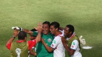 Jugadores de Costa Rica.