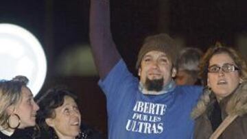 <strong>LIBERADO.</strong> Santos Mirasierra ha abandonado la cárcel de Estremera.