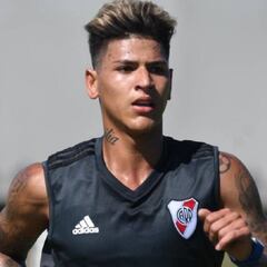 Carrascal aún no debuta en River, Gallardo explica la razón