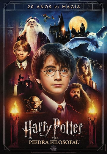 Harry Potter y la Piedra Filosofal / Nuevo p&oacute;ster 20 aniversario | Warner Bros.