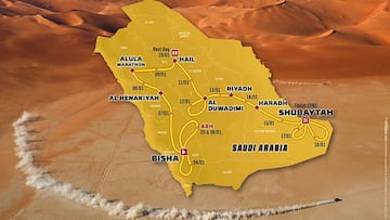 Rally Dakar 2025: horario, TV, recorrido y dónde ver la etapa 2B en directo