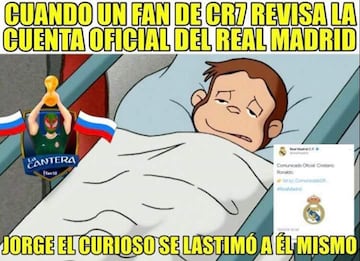 Los memes de la salida de Cristiano Ronaldo del Real Madrid