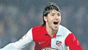 <b>DOCE ALEGRÍAS. </b>Agüero ya ha festejado una docena de goles con el Atlético: seis en la Liga, uno en la Copa y cinco en amistosos.