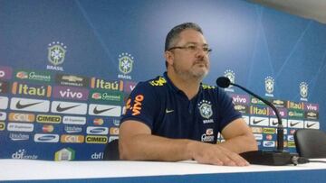 Rogerio Micale, entrenador de la selecci&oacute;n brasile&ntilde;a sub-20 y ol&iacute;mpica.