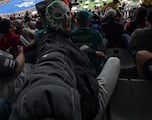 George Russell disfruta del GP de México desde… ¿La grada?