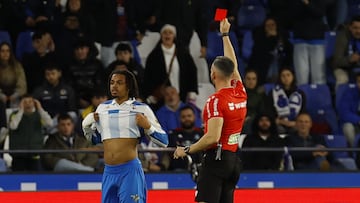 07/12/25 PARTIDO SEGUNDA DIVISION
DEPORTIVO DE LA CORUÑA - CASTELLON
ATRJETA ROJA EXPULSION NOUBI
