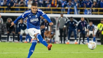 Larry Vásquez, volante de Millonarios