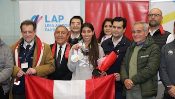 El Perú recibe a Kimberly García