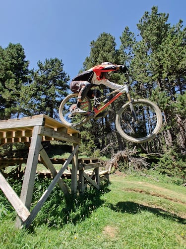 Pau Misser, pionero del descenso y pieza clave del Bikepark de La Molina