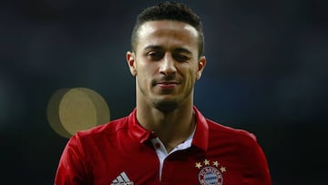 El centrocampista español del Bayern Munich, Thiago Alcántara.