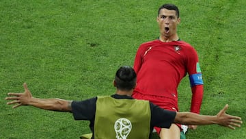 Horario, canal de TV y c&oacute;mo ver online Portugal - Marruecos, Grupo B. Toda la informaci&oacute;n, resultados y goles del Mundial Rusia 2018 en AS.com