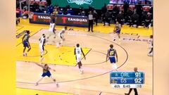 La jugada que demuestra la confianza que tiene Curry
