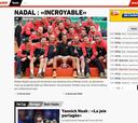 Los medios se rinden a Nadal con su décimo título en Montecarlo