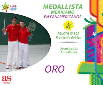 Los mexicanos ganadores del Oro en los Panamericanos 2019